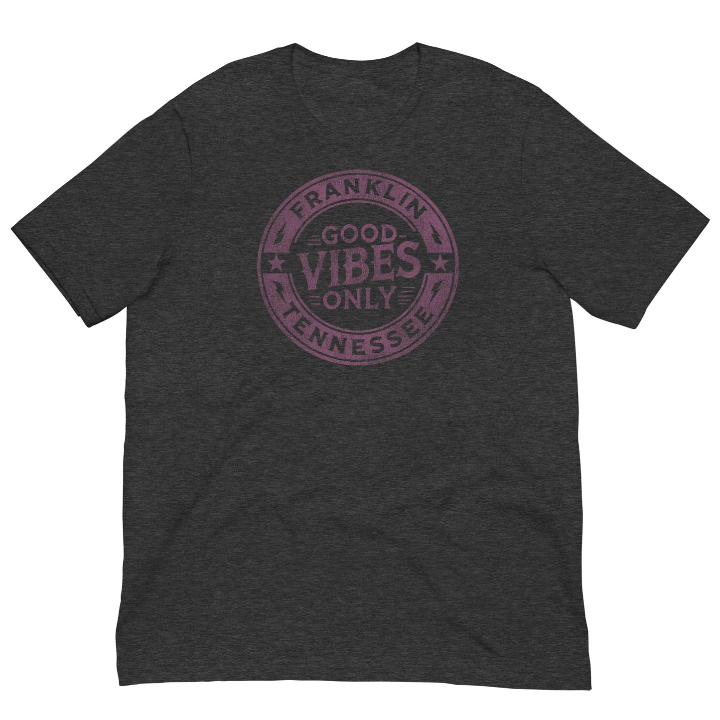 Men's "Good Vibes Only" Franklin Tee