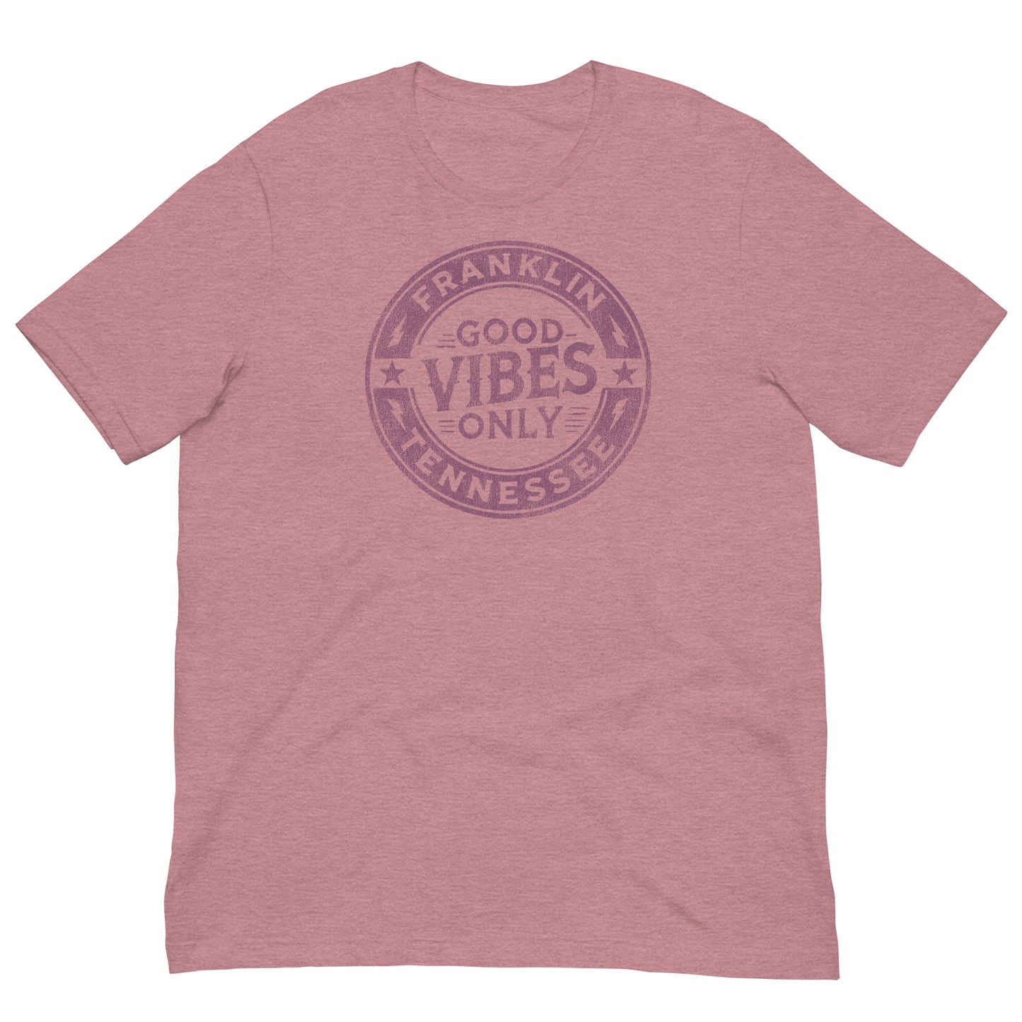 Men's "Good Vibes Only" Franklin Tee