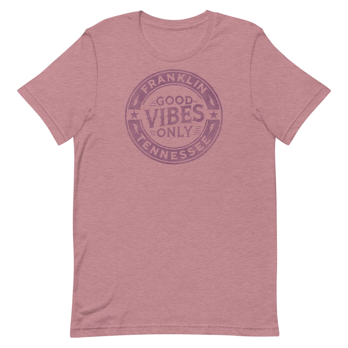 Women's "Good Vibes Only" Franklin Tee