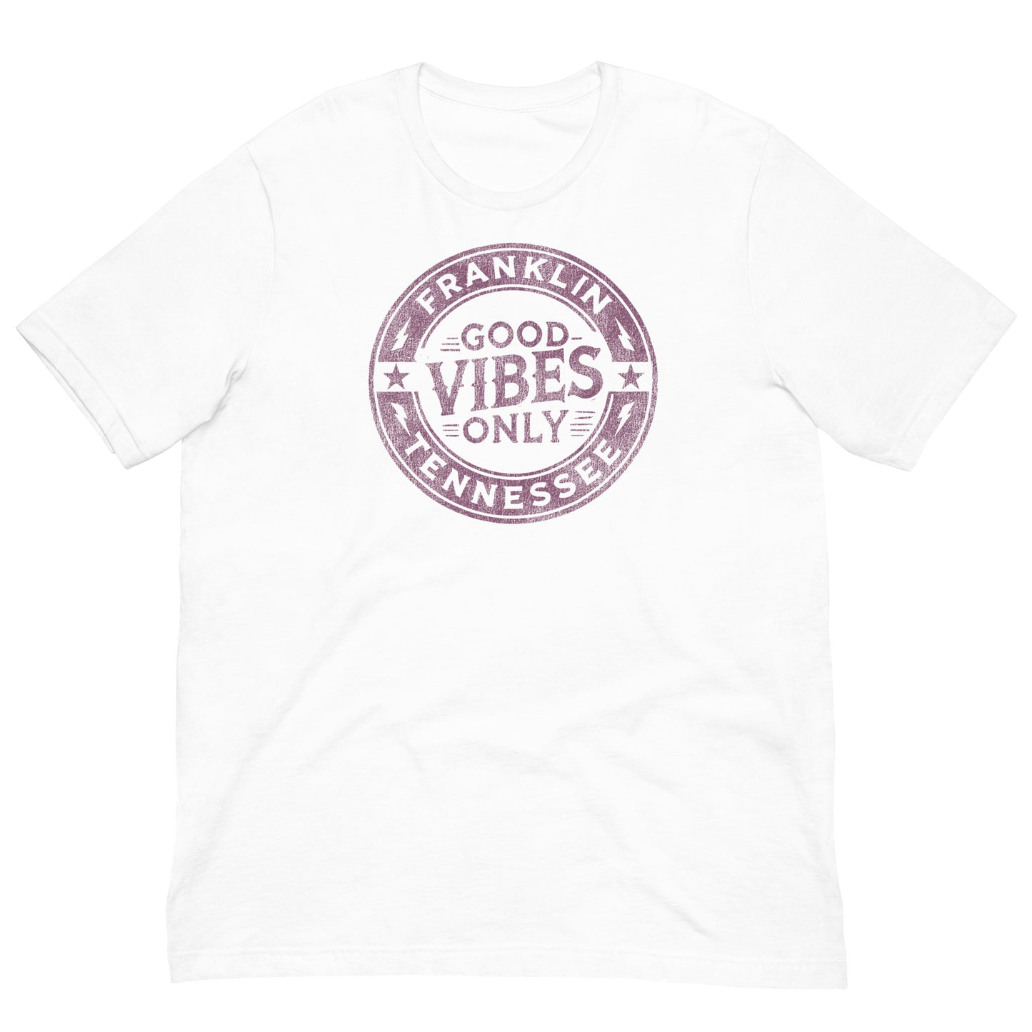 Men's "Good Vibes Only" Franklin Tee