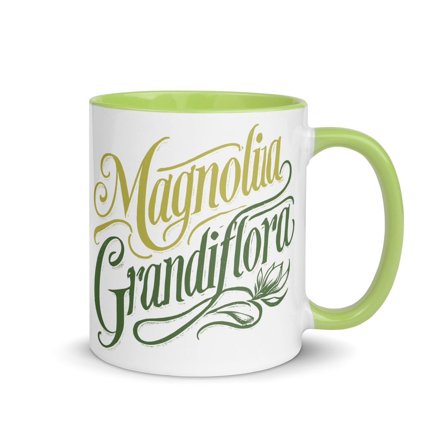 Magnolia Grandiflora Script Mug