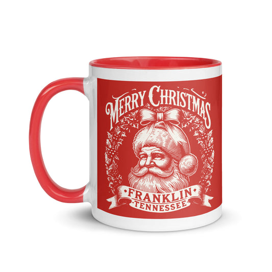 Vintage Franklin Christmas Mug